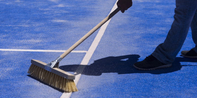 Tennis Court Cleaning in Clark, New Jersey